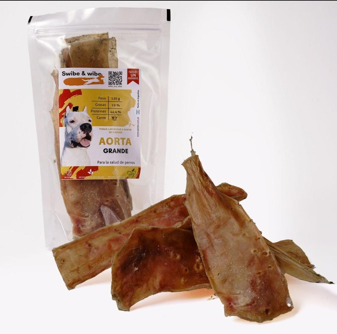 Aorta deshidratada para perros
