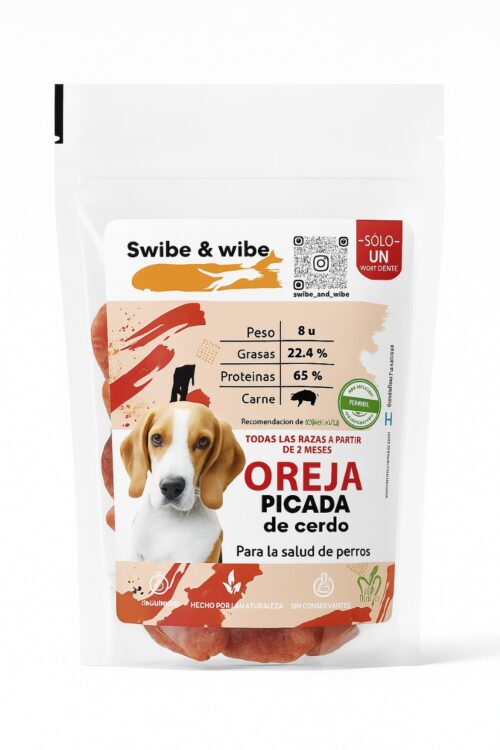 Picada de cerdo para perros